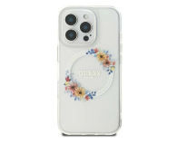 Guess IML Flowers Wreath do iPhone 16 przeźroczysty - 1279114 - zdjęcie 2